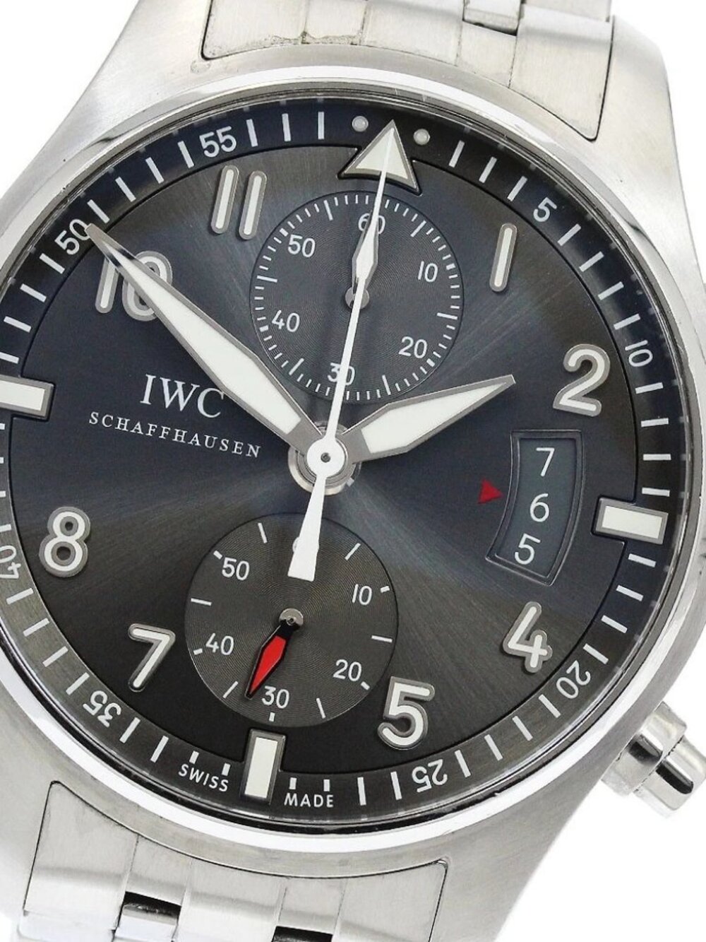 IWC SCHAFFHAUSEN Pilot watch spitfire IW387804 Chronograph AT Men's Watch